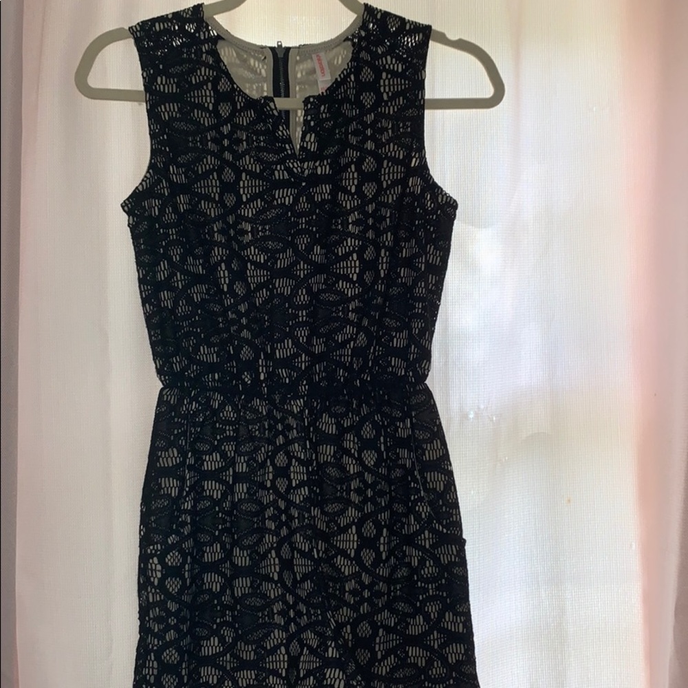 Target black lace romper